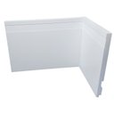 Ver imagem 1 de Rodapé de Poliestireno 15cm de Altura Frisado Branco (15x1x240cm) Formix 3d
