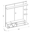 Ver imagem 6 de Painel para Tv até 55 Polegadas Tramma