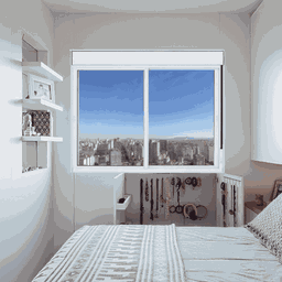 Janela de Alumínio Branco | Persiana Integrada | Linha Premium | Atlântica A=1,20m x L=1,50m - 4