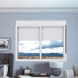 Janela de Alumínio Branco | Persiana Integrada | Linha Premium | Atlântica A=1,20m x L=1,50m - 5