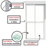 Porta de Alumínio Branco | Persiana Integrada | Linha Premium | Atlântica A=2,30m x L=1,50m - 5