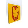 Placa decorativa em mdf designer incrível do homem de ferro - 3