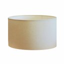 Ver imagem 1 de Cúpula Abajur e Luminária em Tecido Cilíndrica Vivare Cp-7023 Ø50x21cm - Bocal Nacional - Algodão Cr
