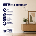 Ver imagem 2 de Tinta Acrílica Standard Fosco 900ml Cor Areia Antimofo Baixo Odor Durín