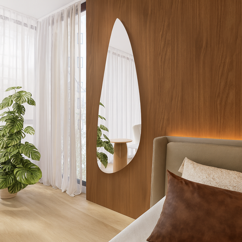 Espelho Tulum - Linha Polido - - com LED - 140x70