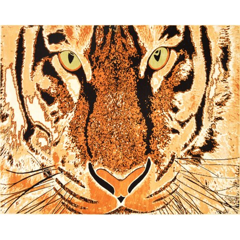 Tapete Rayza Epic Art Tigre 2.00m X 2.50m