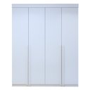 Ver imagem 3 de Guarda-roupa 4 Portas 100% Mdf Versátil