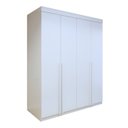 Ver imagem 2 de Guarda-roupa 4 Portas 100% Mdf Versátil