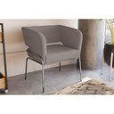 Ver imagem 1 de Poltrona Casal Urbana Deluxe Cinza Claro - Kappesberg