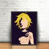 Quadro Com Moldura - Meliodas Anime Nanatsu No Taizai Ira - 1