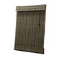 Persiana Bambu Romana Varadero 120 (L) X 220 (A) cm Cortina Madeira Bandô 1,20 x 2,20 Ebano Marrom - 3