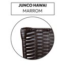 Ver imagem 6 de 6 Cadeiras para Mesa Branca Hawai Marrom Assento Floral:happy Hour