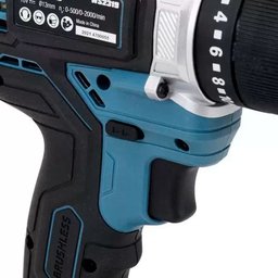 Parafusadeira Furadeira 18v com Impacto Motor Brushless WS2319k2 Wesco Cor:Azul - 7 Parafusadeira Furadeira 18v com Impacto Motor Brushless WS2319k2 Wesco Cor:Azul - 7
