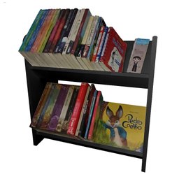 Porta Livro Revistas Jogos Estante Organizador Infantil - 3