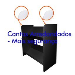 Porta Livro Revistas Jogos Estante Organizador Infantil - 5