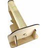 Brinquedo Arranhador Sisal Grande Gato Natural Madeira MDF Bengal - 1