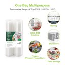 Ver imagem 2 de Rolos para Seladora a Vácuo Bonsenkitchen, 2 Unidades 28cm X 6m, Bpa-free