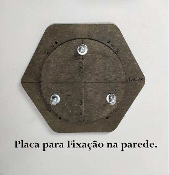 Nicho Parede Playground Prateleira Gatos Hexagonal Modular Cor Escurecido - 4