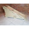 Rampa/escada Pet Para Cachorros Gatos Mdf 65 Cm. Cor Madeira - 1