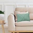 Ver imagem 2 de Capa para Almofada Drapeada Veludo Retangular Várias Cores