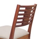 Ver mais imagens de Conjunto Mesa Sala Jantar Laqueada Redonda 1.20 Mt com 4 Cadeiras de Madeira Design Ferrugine