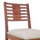 Ver imagem 7 de Conjunto Mesa Sala Jantar Laqueada Redonda 1.20 Mt com 4 Cadeiras de Madeira Design Ferrugine