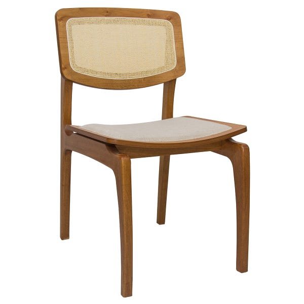 Cadeira Telinha 100% de Madeira Maciça Ferrugine Design - 1