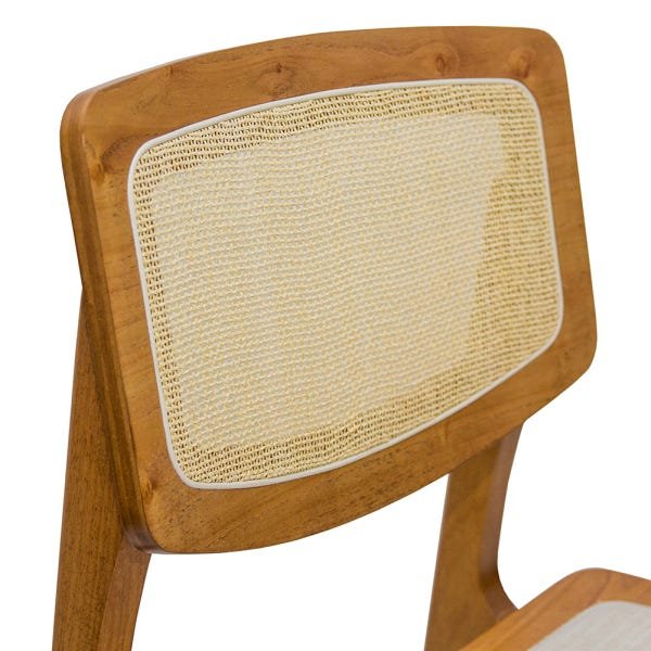 Cadeira Telinha 100% de Madeira Maciça Ferrugine Design - 6