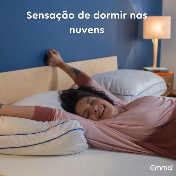 Travesseiro antiestresse Emma Brasil 50x70 cm - 4