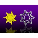 Ver imagem 1 de Cortador Rapunzel Sol Tamanho 5 Cm