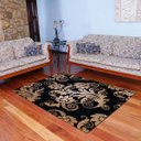 Ver imagem 1 de Passadeira Veludo Marbella Floral 60 x 230cm - Rayza
