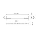 Ver imagem 2 de Luminária Pontual para Trilho Eletrificado Trace Micro LED Embutido 6W Irc 90 Preto Stella