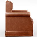 Ver mais imagens de Poltrona De Amamentação Com Balanço E Puff Elisa P02 Couríssimo Camel - Lyam Decor