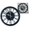 Relógio Parede Sala Escritório Design Moderno Redondo Preto Fwb Relógio Decorativo, Relógio Parade N - 3