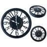 Relógio Parede Sala Escritório Design Moderno Redondo Preto Fwb Relógio Decorativo, Relógio Parade N - 1