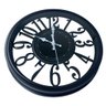 Relógio Parede Sala Escritório Design Moderno Redondo Preto Fwb Relógio Decorativo, Relógio Parade N - 6