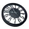 Relógio Parede Sala Escritório Design Moderno Redondo Preto Fwb Relógio Decorativo, Relógio Parade N - 2