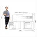 Ver imagem 4 de Cabeceira Extensível 2 Mesas de Apoio Plus Panan Móveis