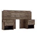 Ver imagem 3 de Cabeceira Extensível 2 Mesas de Apoio Plus Panan Móveis