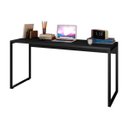 Ver imagem 1 de Escrivaninha Mesa de Escritório Studio Industrial 150 M18 Preto - Mpozenato