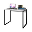 Ver imagem 1 de Escrivaninha Mesa de Escritório Studio Industrial 90 M18 Branco - Mpozenato