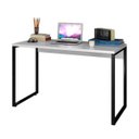 Ver imagem 1 de Escrivaninha Mesa de Escritório Studio Industrial 120 M18 Branco - Mpozenato