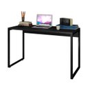Ver imagem 1 de Escrivaninha Mesa de Escritório Studio Industrial 120 M18 Preto - Mpozenato