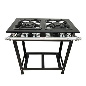 Fogão 2 Bocas Duplas Baixa Pressão Linha Gold Cefaz CFZG-117