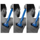 Ver imagem 4 de Depilador Aparador Pelos Kit Lamina Reposiçao Costas Barriga Corpo Barbeador Depilaçao Compre Bsl-de