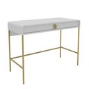 Ver imagem 2 de Escrivaninha Mesa Escritório 2 Gavetas Luna