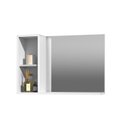 Ver imagem 4 de Conjunto Gabinete Banheiro com Pia e Espelho Clean 60 Brgra