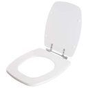 Ver imagem 2 de Assento Sanitário Poliester Amarilis Branco para vaso Fiori