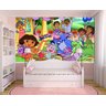 Papel de Parede Infantil Dora Aventureira 0004 - 1m - 1