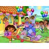 Papel de Parede Infantil Dora Aventureira 0004 - 1m - 2